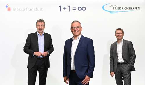 New partnership between trade show companies Messe Frankfurt and Messe Friedrichshafen focuses on innovative mobility